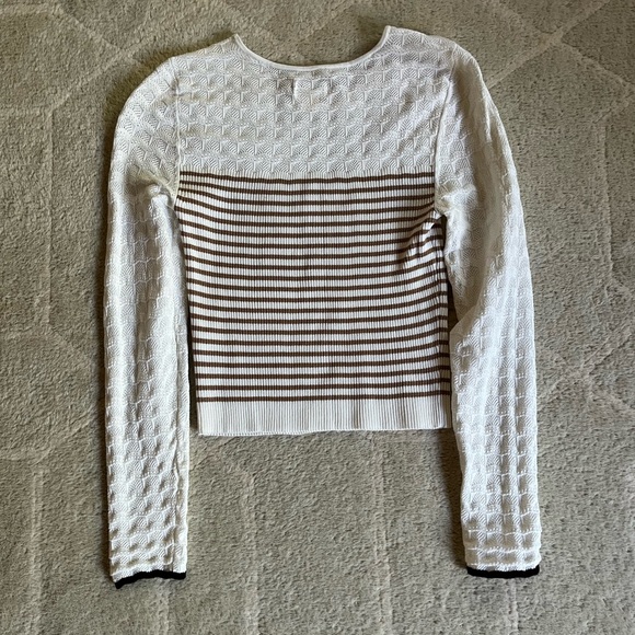 Anthropologie Maeve Pointelle Sweater - Picture 4 of 13